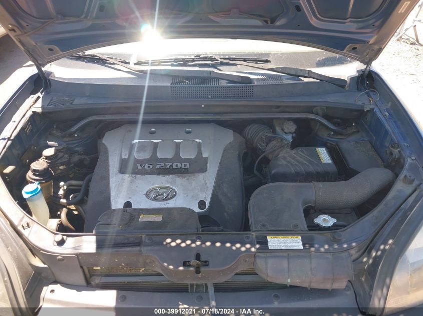 2005 Hyundai Tucson Gls/Lx VIN: KM8JN72D45U083720 Lot: 39912021