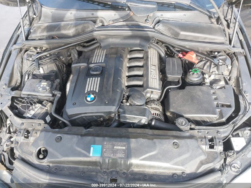 2008 BMW 528I VIN: WBANU53558CT02566 Lot: 39912024