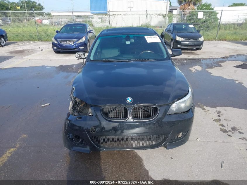 2008 BMW 528I VIN: WBANU53558CT02566 Lot: 39912024