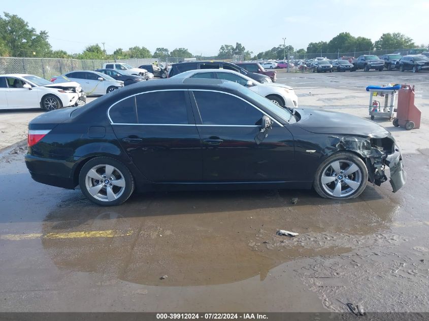 2008 BMW 528I VIN: WBANU53558CT02566 Lot: 39912024