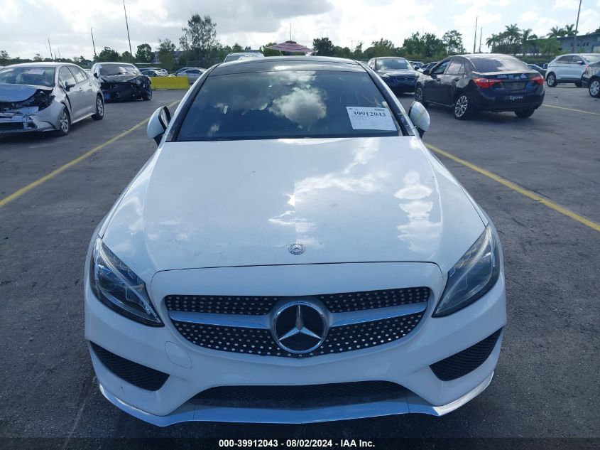 2017 Mercedes-Benz C 300 4Matic VIN: WDDWJ4KB2HF389638 Lot: 39912043