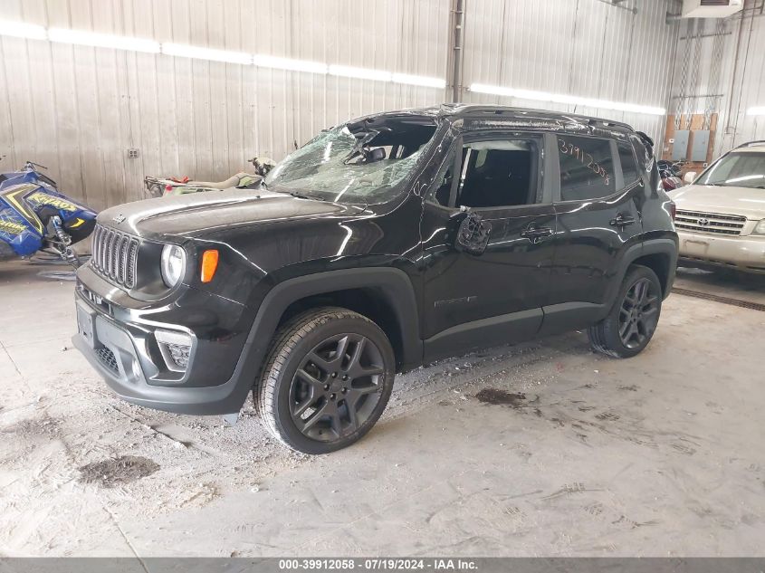 ZACNJDB10MPM54729 2021 JEEP RENEGADE - Image 2