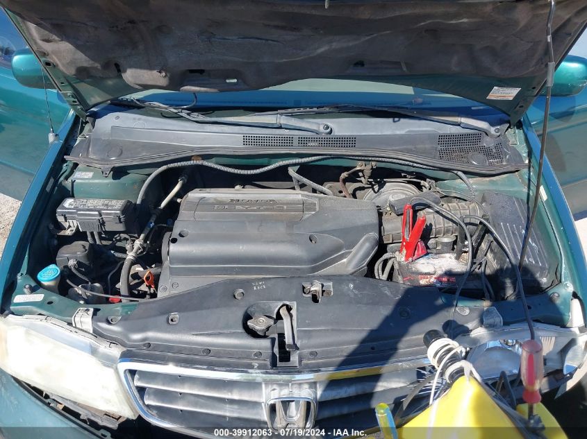 2002 Honda Odyssey Ex-L VIN: 5FNRL18912B009253 Lot: 39912063