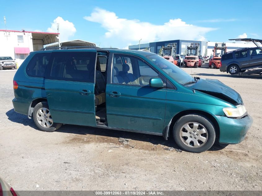 2002 Honda Odyssey Ex-L VIN: 5FNRL18912B009253 Lot: 39912063