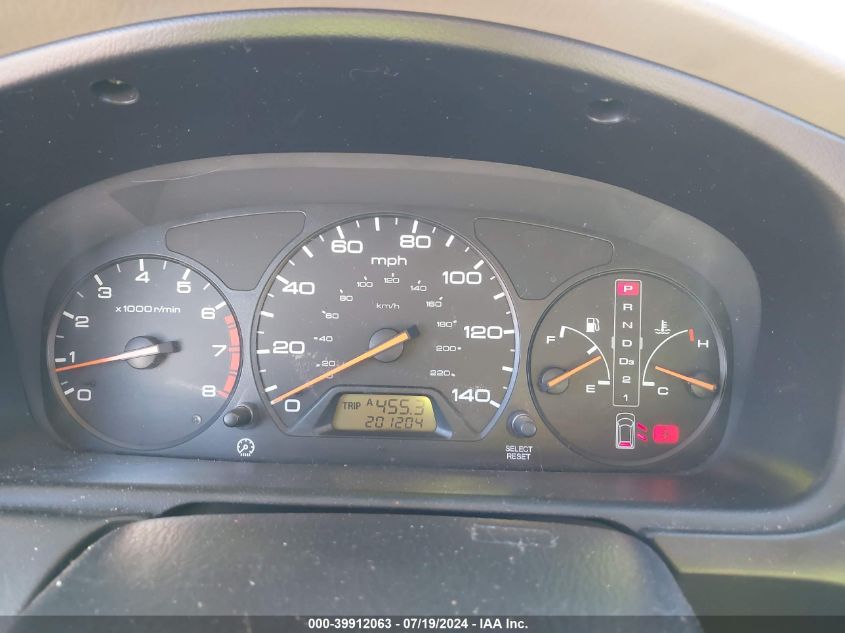 2002 Honda Odyssey Ex-L VIN: 5FNRL18912B009253 Lot: 39912063