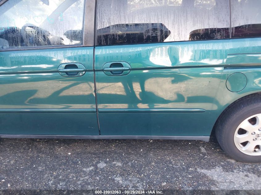 2002 Honda Odyssey Ex-L VIN: 5FNRL18912B009253 Lot: 39912063