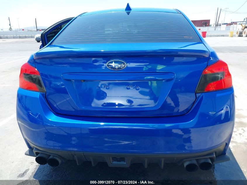 2018 Subaru Wrx VIN: JF1VA1A69J9802724 Lot: 39912070