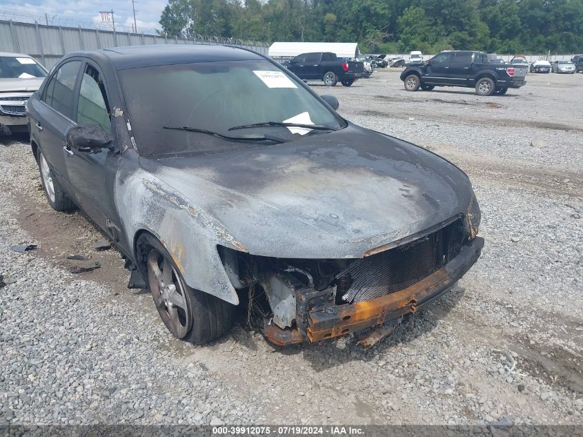 5NPEU46F37H289594 2007 Hyundai Sonata Limited/Se V6