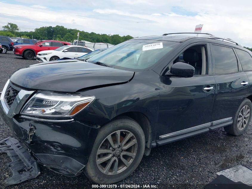 2015 Nissan Pathfinder Sl VIN: 5N1AR2MM9FC621629 Lot: 39912079