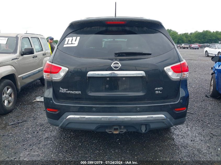 2015 Nissan Pathfinder Sl VIN: 5N1AR2MM9FC621629 Lot: 39912079