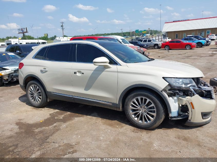 2016 Lincoln Mkx Select VIN: 2LMTJ6KR8GBL33533 Lot: 39912089