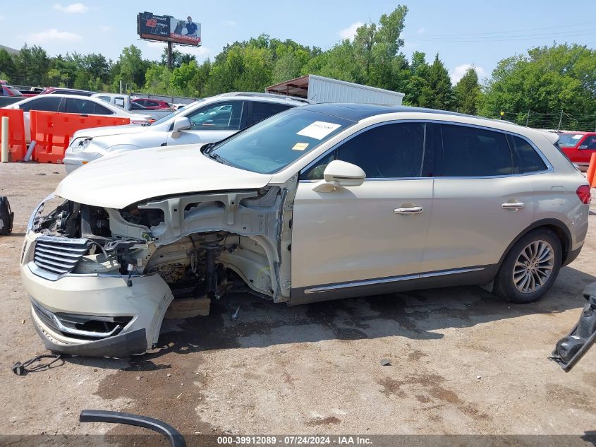 2016 Lincoln Mkx Select VIN: 2LMTJ6KR8GBL33533 Lot: 39912089