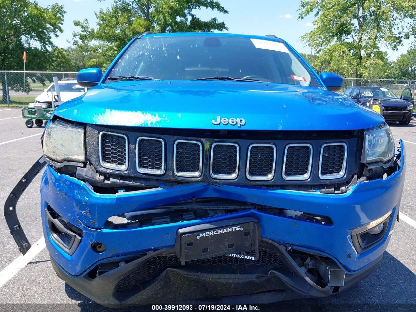 2018 Jeep Compass Latitude 4X4 VIN: 3C4NJDBB6JT418933 Lot: 39912093