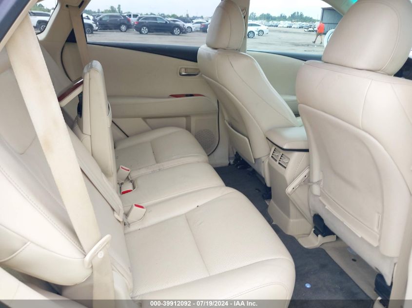 2010 Lexus Rx 350 VIN: 2T2ZK1BA1AC033542 Lot: 39912092