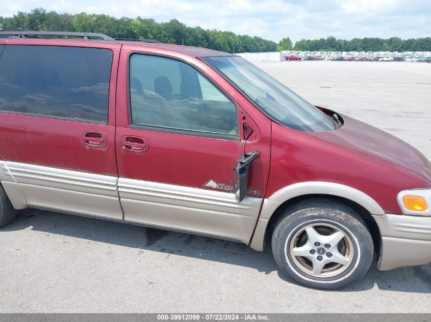 2000 Pontiac Montana M16 VIN: 1GMDX03E2YD290262 Lot: 39912099