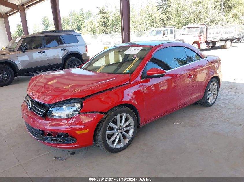 2012 Volkswagen Eos Komfort VIN: WVWBW7AH6CV016845 Lot: 39912107