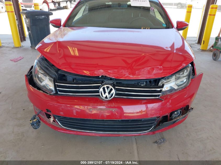 2012 Volkswagen Eos Komfort VIN: WVWBW7AH6CV016845 Lot: 39912107