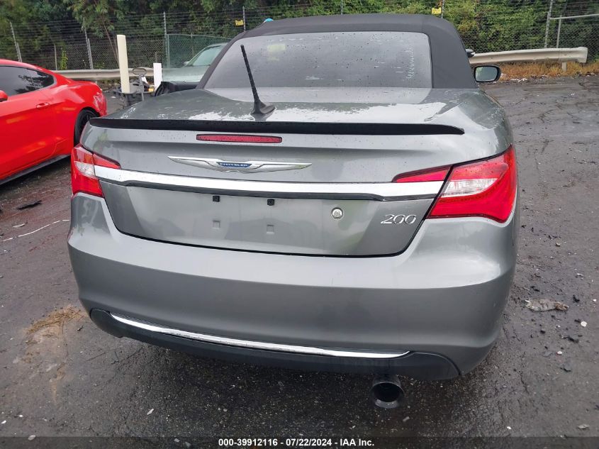 2013 Chrysler 200 Touring VIN: 1C3BCBEB7DN526788 Lot: 39912116