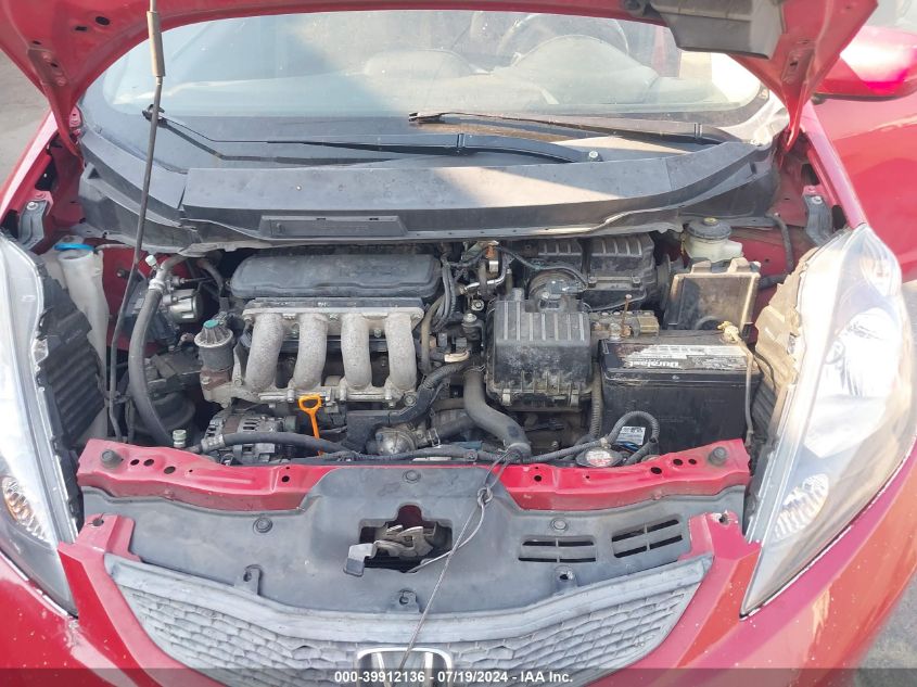 2010 Honda Fit Sport VIN: JHMGE8H41AC026174 Lot: 39912136