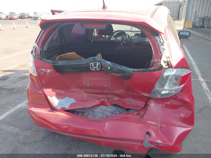 2010 Honda Fit Sport VIN: JHMGE8H41AC026174 Lot: 39912136
