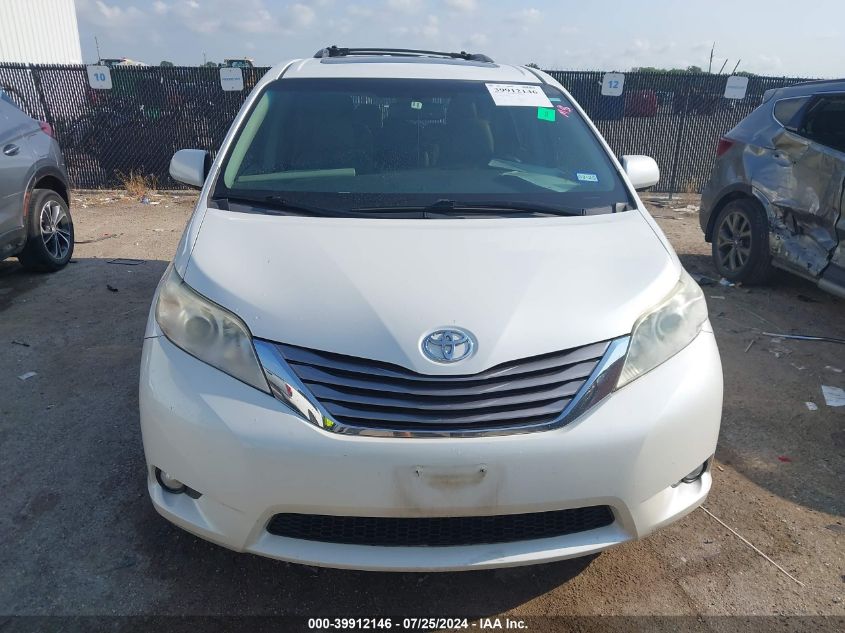 2016 Toyota Sienna Xle Premium 8 Passenger VIN: 5TDYK3DC6GS750528 Lot: 39912146