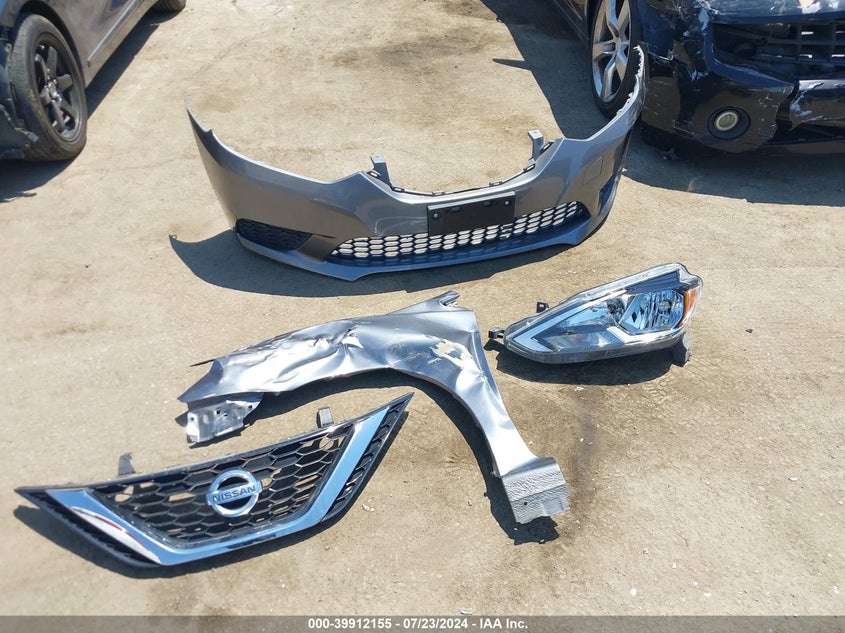 2017 Nissan Sentra S VIN: 3N1AB7AP9HY242275 Lot: 39912155