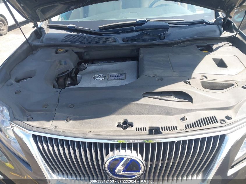 2010 Lexus Rx 450H VIN: JTJBC1BA1A2016268 Lot: 39912159