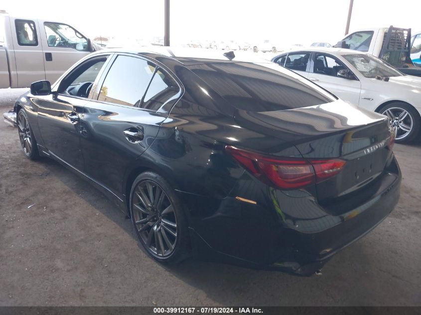 2018 INFINITI Q50 3.0T RED SPORT 400 - JN1FV7AP2JM460578