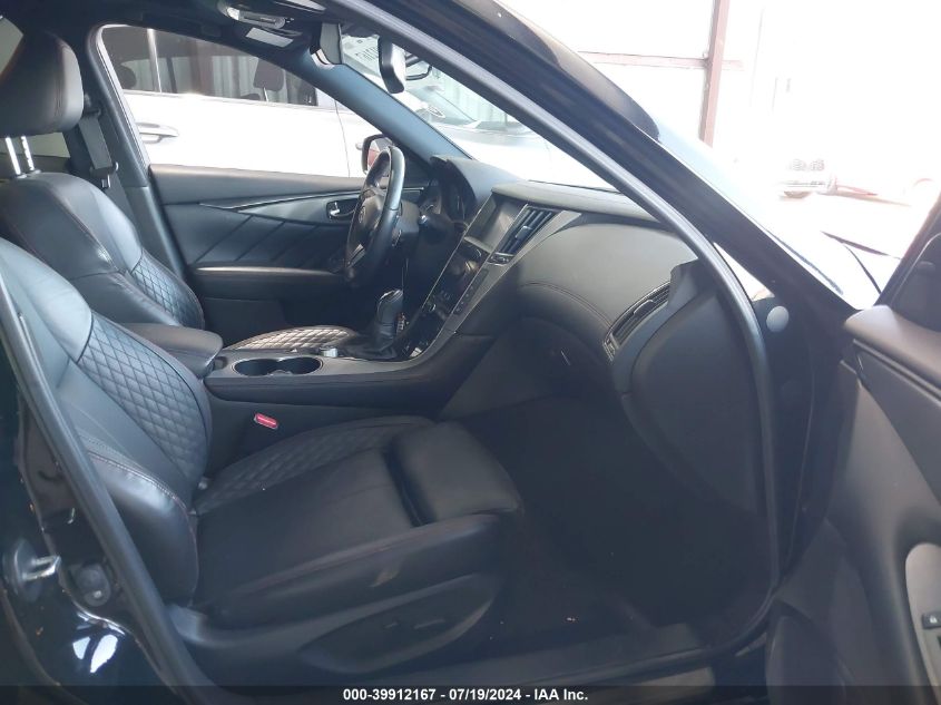 2018 INFINITI Q50 3.0T RED SPORT 400 - JN1FV7AP2JM460578