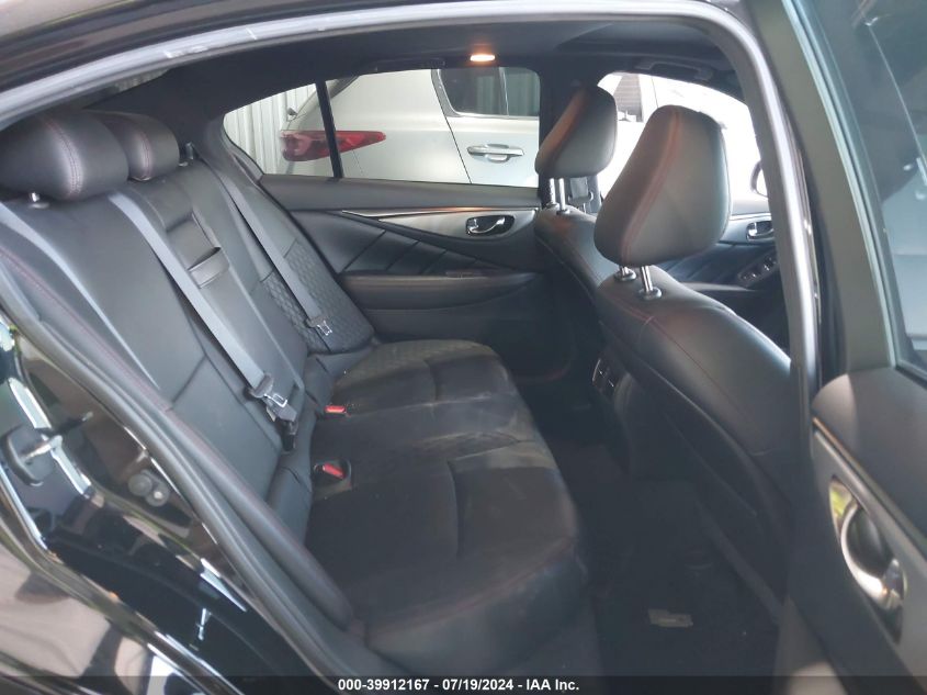 2018 INFINITI Q50 3.0T RED SPORT 400 - JN1FV7AP2JM460578