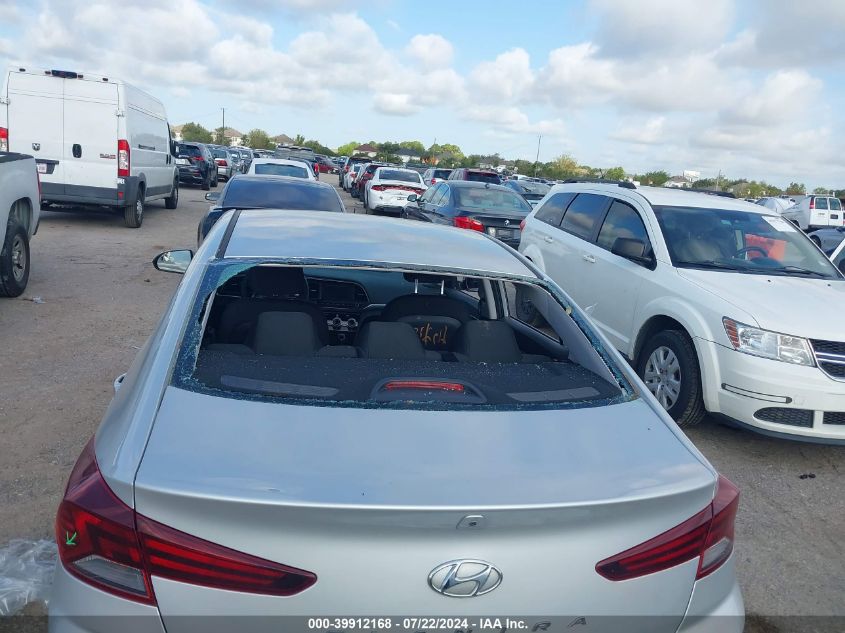 2019 Hyundai Elantra Se VIN: 5NPD74LF2KH491004 Lot: 39912168