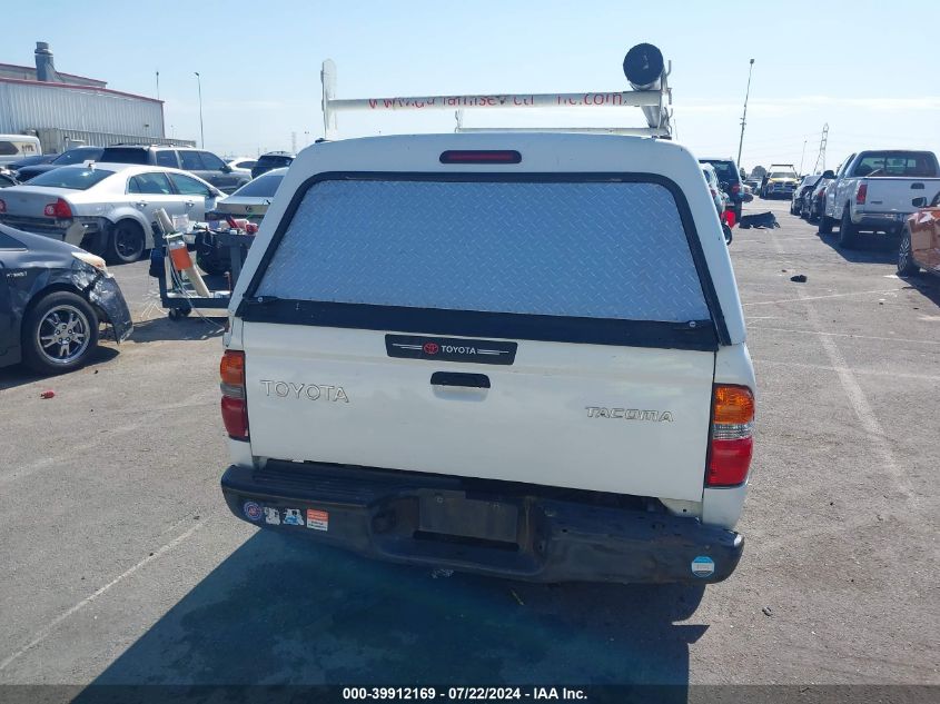 2002 Toyota Tacoma VIN: 5TENL42N62Z022097 Lot: 39912169