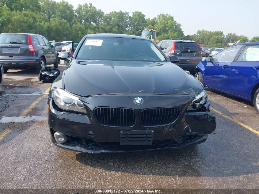 2015 BMW 528I VIN: WBA5A5C52FD516740 Lot: 39912172