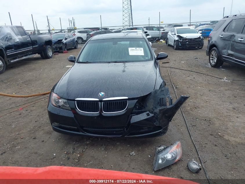 2007 BMW 328Xi VIN: WBAVC93597KX53966 Lot: 39912174