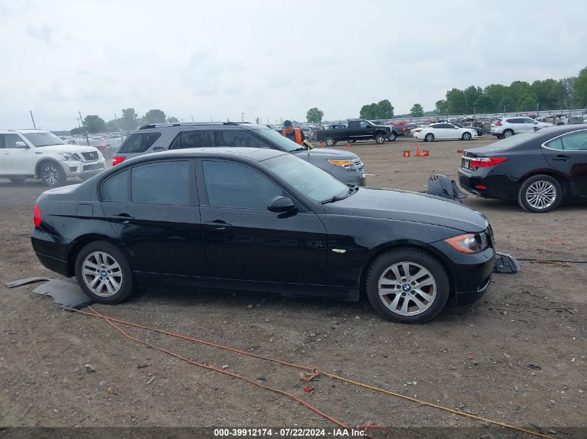 2007 BMW 328Xi VIN: WBAVC93597KX53966 Lot: 39912174