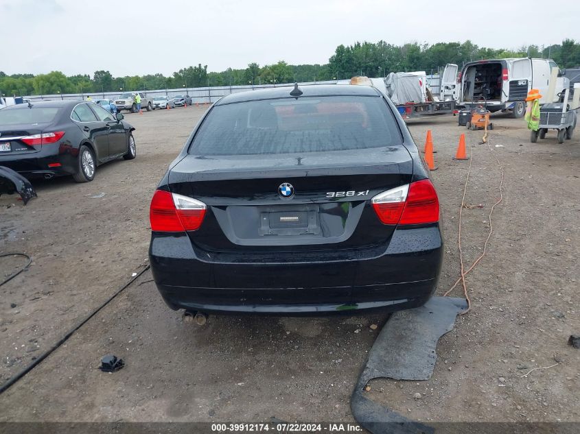 2007 BMW 328Xi VIN: WBAVC93597KX53966 Lot: 39912174