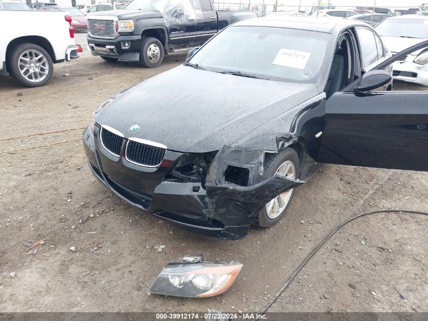 2007 BMW 328Xi VIN: WBAVC93597KX53966 Lot: 39912174