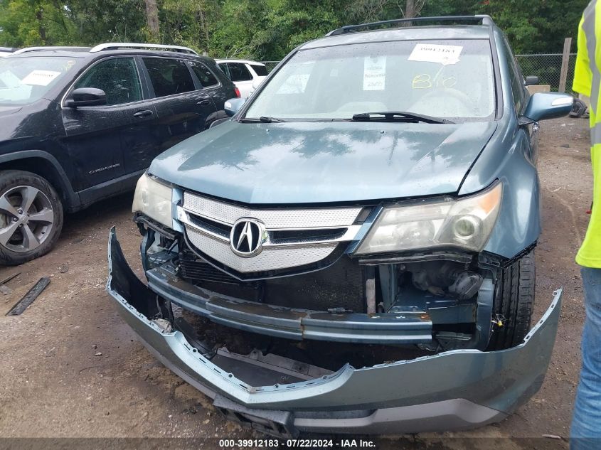 2008 Acura Mdx Technology Package VIN: 2HNYD28378H526130 Lot: 39912183