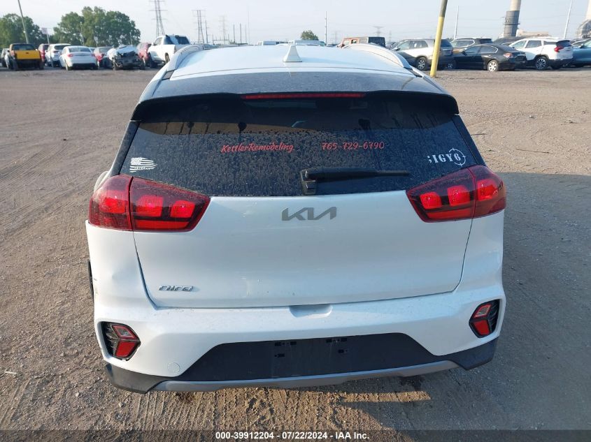 2022 Kia Niro Lxs VIN: KNDCB3LC7N5500651 Lot: 39912204