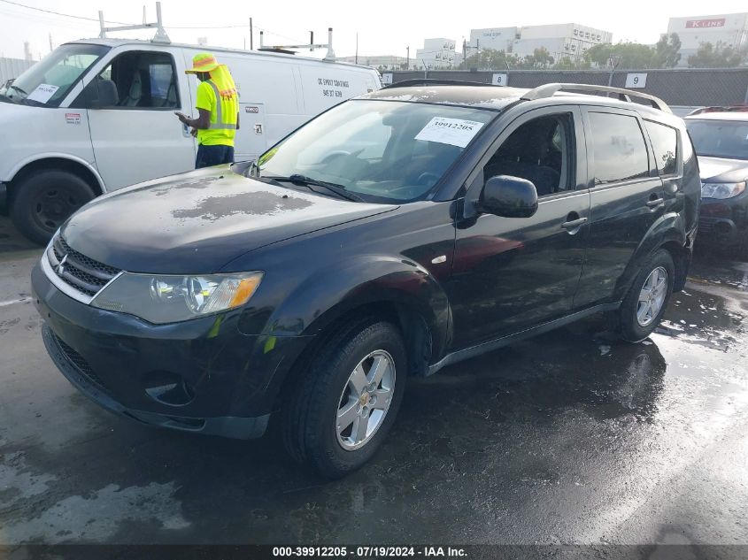 2007 Mitsubishi Outlander Es/Ls VIN: JA4MS31X37Z007839 Lot: 39912205