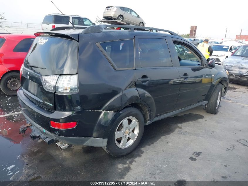 2007 Mitsubishi Outlander Es/Ls VIN: JA4MS31X37Z007839 Lot: 39912205