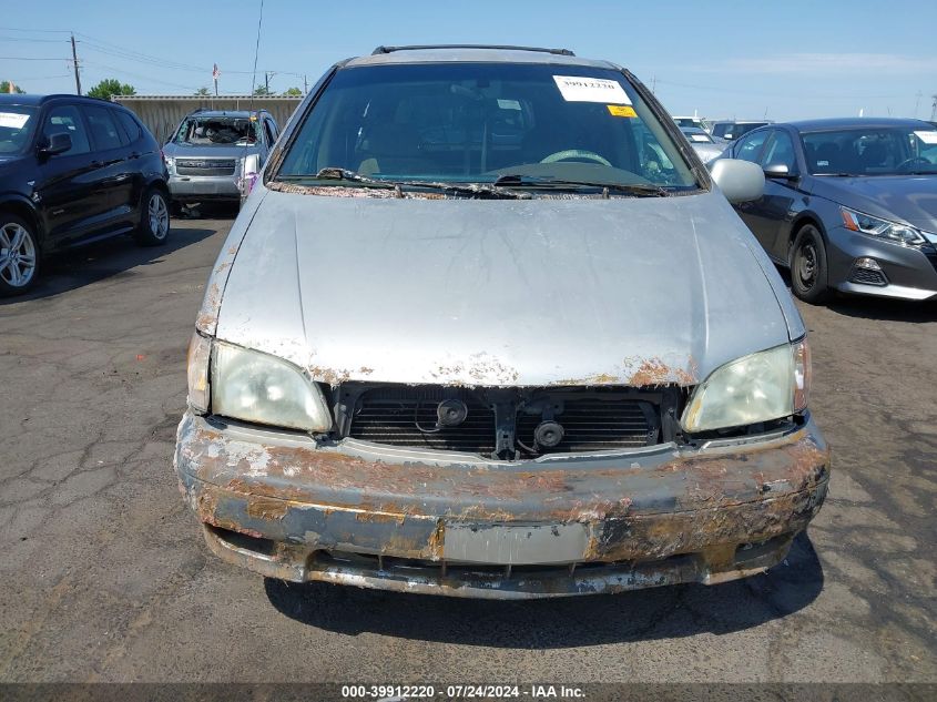 2002 Toyota Sienna Le VIN: 4T3ZF13C72U467867 Lot: 39912220