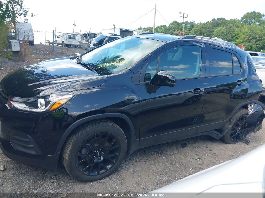 2022 Chevrolet Trax Awd Lt VIN: KL7CJPSM8NB562515 Lot: 39912222