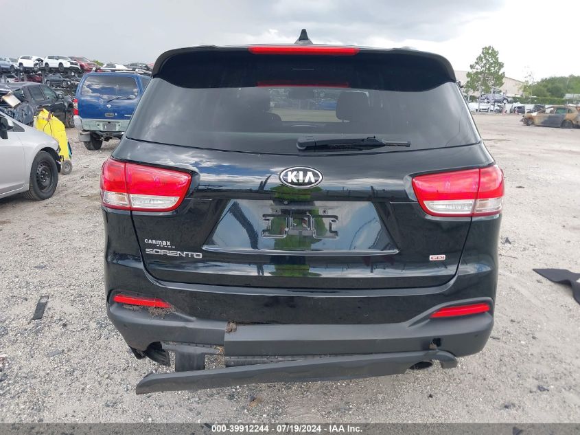 2016 KIA SORENTO 2.4L LX - 5XYPGDA38GG124712