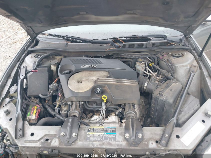 2006 Chevrolet Impala Lt VIN: 2G1WC581569288200 Lot: 39912246