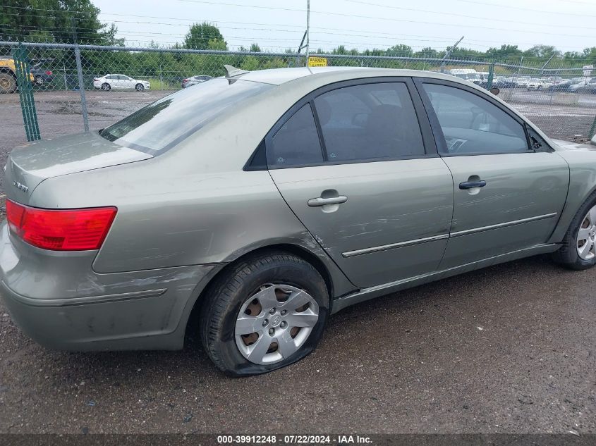 2010 Hyundai Sonata Gls VIN: 5NPET4ACXAH605824 Lot: 39912248