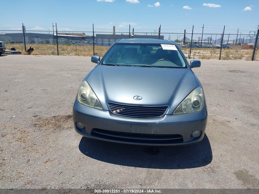 2006 Lexus Es 330 330 VIN: JTHBA30G165161326 Lot: 39912251