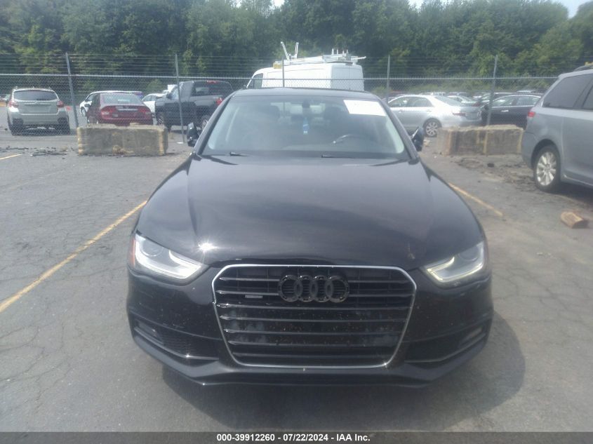 2014 Audi A4 2.0T Premium VIN: WAUFFAFL2EN018569 Lot: 39912260