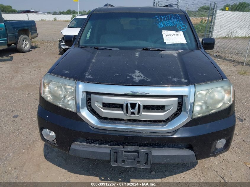 2011 Honda Pilot Ex-L VIN: 5FNYF4H65BB062421 Lot: 39912267