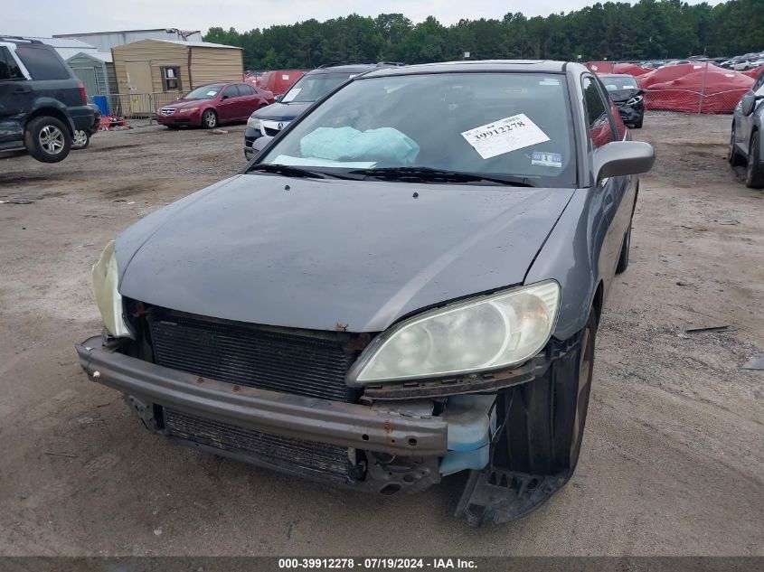 2004 Honda Civic Ex VIN: 1HGEM22924L065486 Lot: 39912278